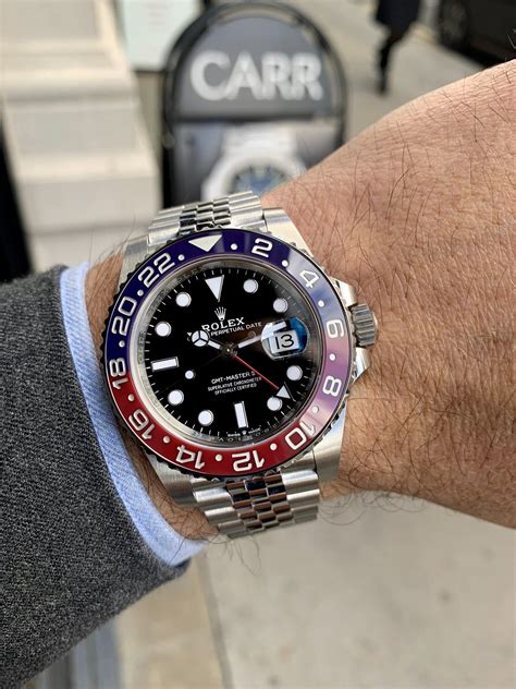 rolex gmt master 126710blro review